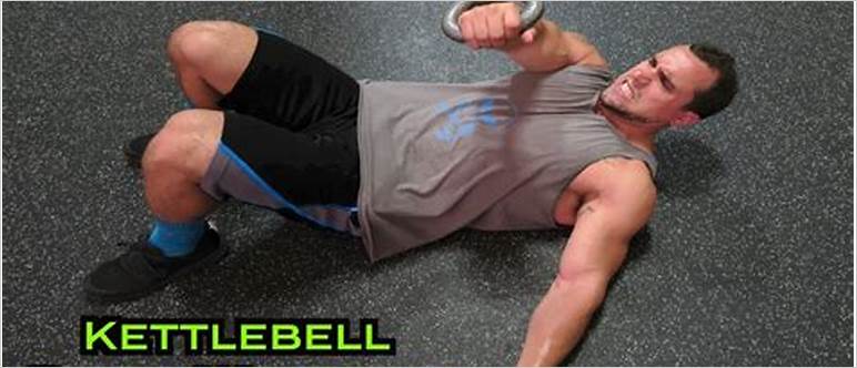 Kettlebell chest workout